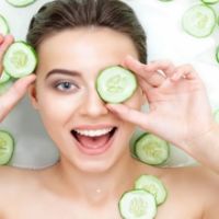 Mẹo: Giúp làn da như thạch nhờ mặt nạ dưa chuột